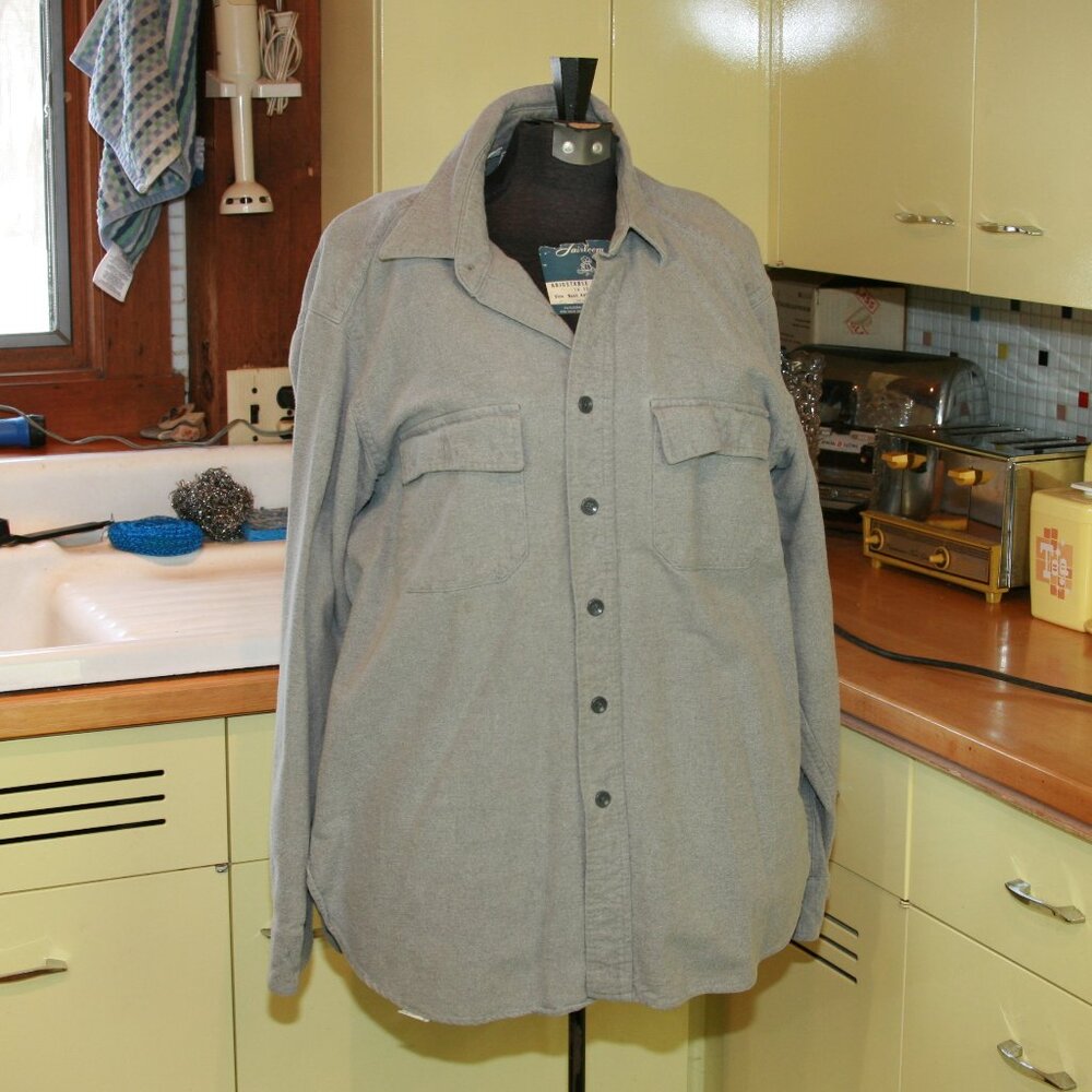 Vintage L. L. Bean Chamois Cloth Shirt Men's Wear Jacket